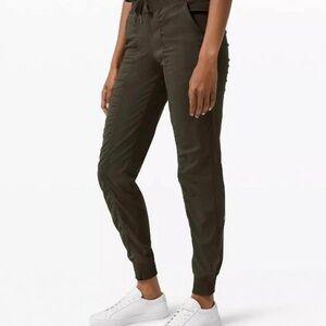 Lululemon Athletica Dark Green Joggers